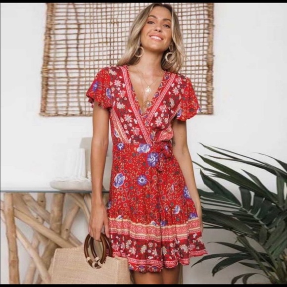 WILA Bohemian Wrap Dress - Picture 2 of 2